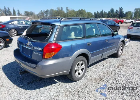 2007 Subaru Outback 2.5I Basic from USA, damaged, VIN 4S4BP61CX77334890